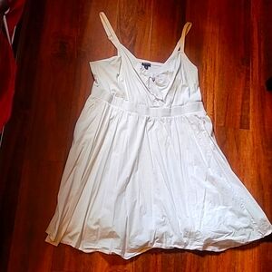 💖 Perfect Summer Lined Summer Dress w/ Keyhole & Tie Neckline